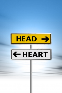 Head vs. Heart sign